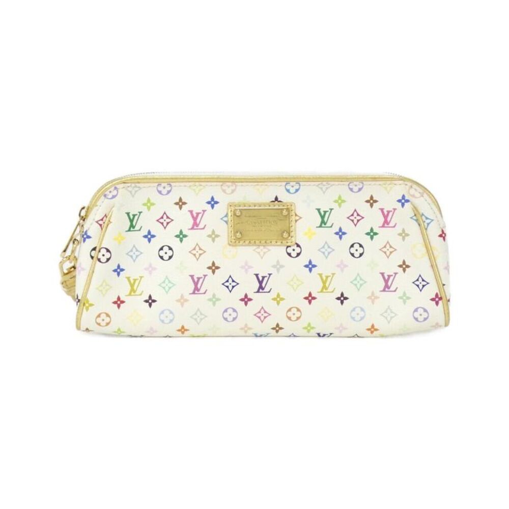 Louis Vuitton Multicolore Kate Coated Canvas Pouch